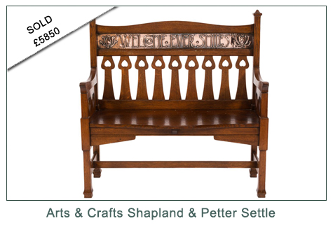 Kate Howe Limited : Arts & Craft Shapland & Petter Settle